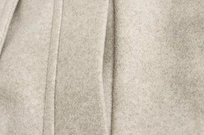 Sobretudo Lã Batida - Elegante com bolsos