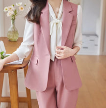 Conjunto Três Peças - Camisa, Colete e Blazer