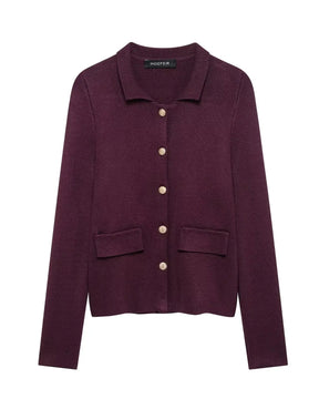 Conjunto Feminino Minimalista em Tricô – Jaqueta + Saia | Look Elegante