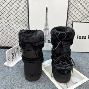 Bota de Inverno Aveludada Antiderrapante- Coleção SKI