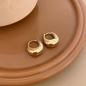 Argolas Grossas – Brilho Intenso em Aço Inoxidável