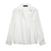 Camisa Elegante de Manga Longa – Modelagem Solta e Minimalista