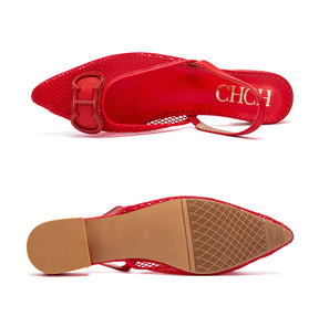 CHCH Sandálias Baixas - Design Novo