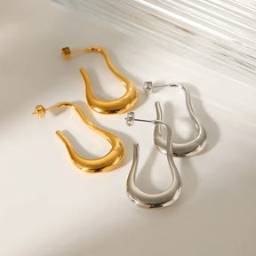 Brincos Argola Minimalista Dourada - Sofisticação Atemporal