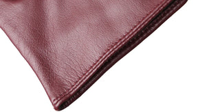 Luvas Femininas em Couro de Ovelha com Forro Aveludado e Toque para Tela – Elegância de Inverno