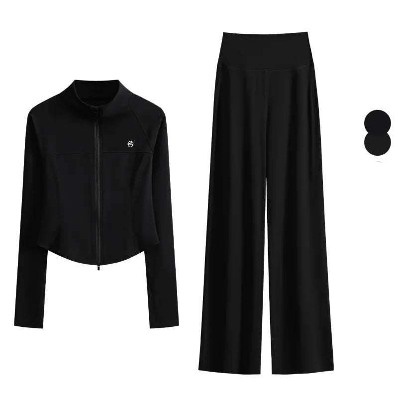 Duo Casual Sofisticado: Conjunto Versátil para Trânsito e Lazer