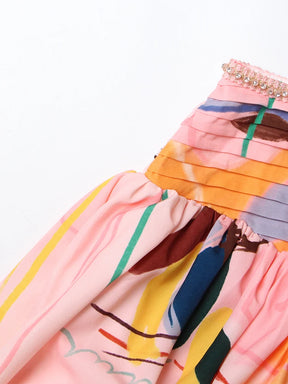 Vestido estampa floral - Midi Verão