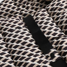 Parka Feminina com Cinto e Gola Alta – Luxo e Conforto para o Inverno