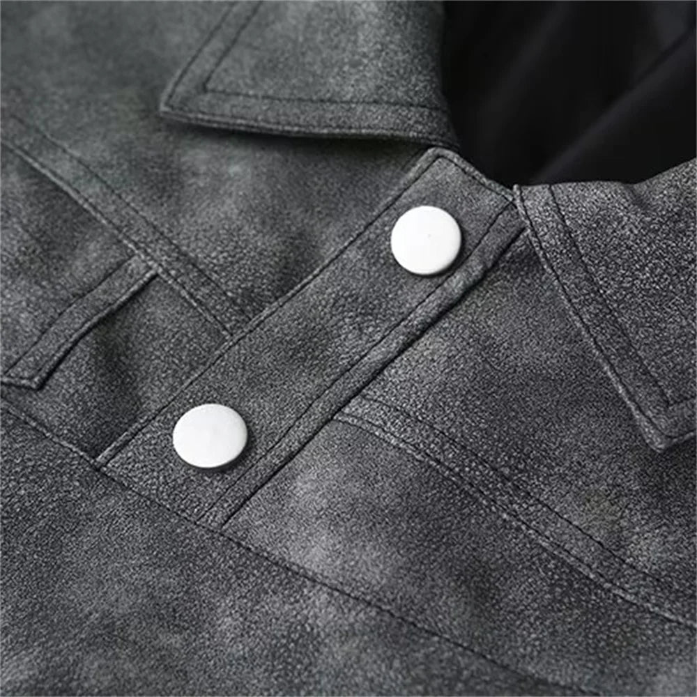 Jaqueta de Couro Feminina com Design Atemporal – Estilo e Elegância para Todas as Estações