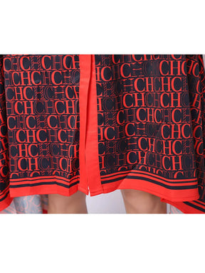 Vestido Estampa Lenço CHCH - Novidade