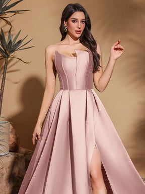 Vestido Elegante com Decote Assimétrico - Elegância e Sofisticação