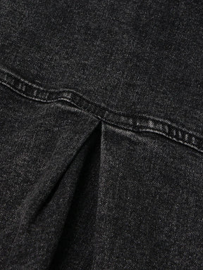 Conjunto Jeans top e saia cargo  - Novidade