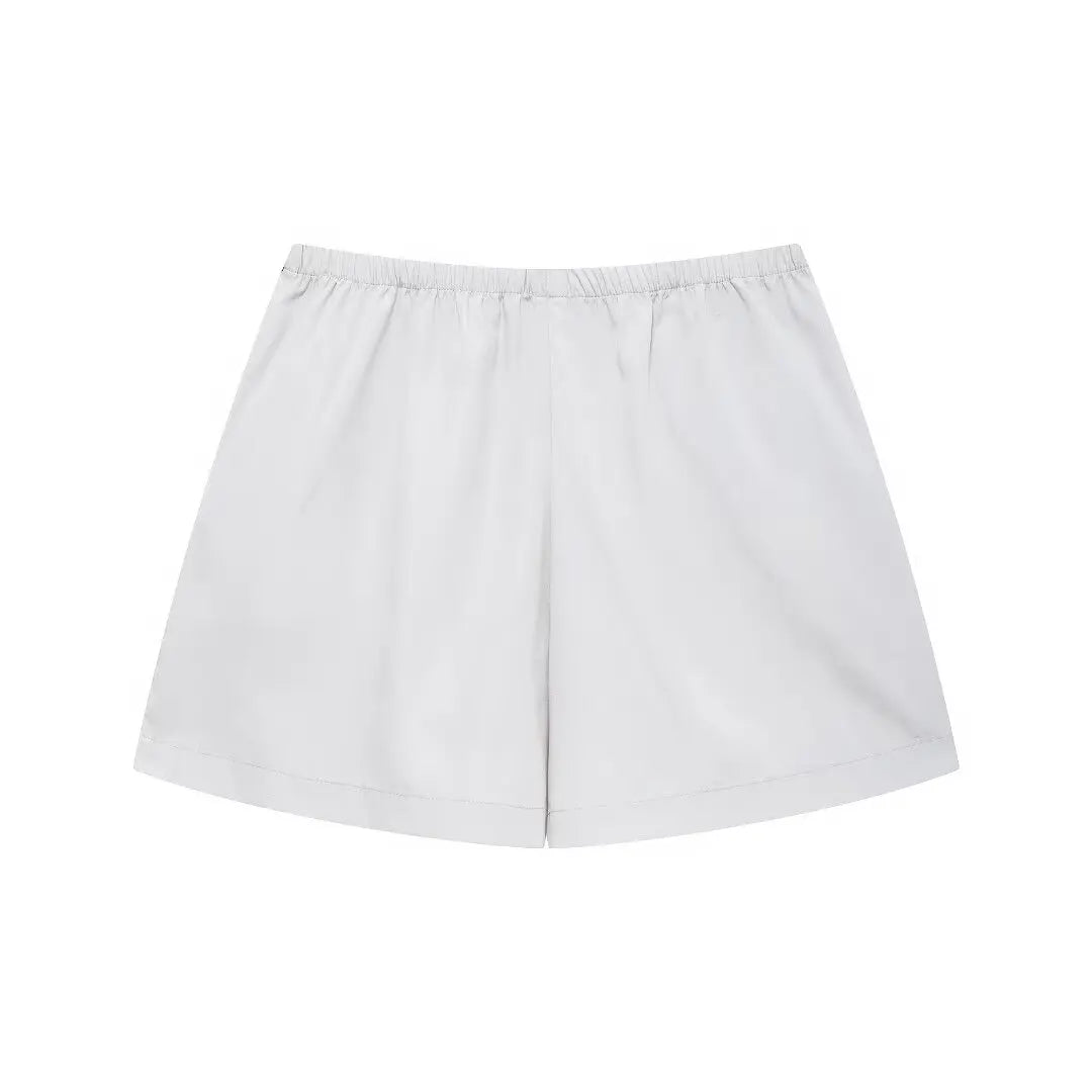 Conjunto Bordado com cristais - shorts e camisa