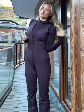 Macacão Térmico sem Manga: Modelagem Ajustada e Proteção de Inverno