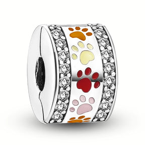 Berloque de Prata 925 – Coração, Flor, Trevo e Tartaruga