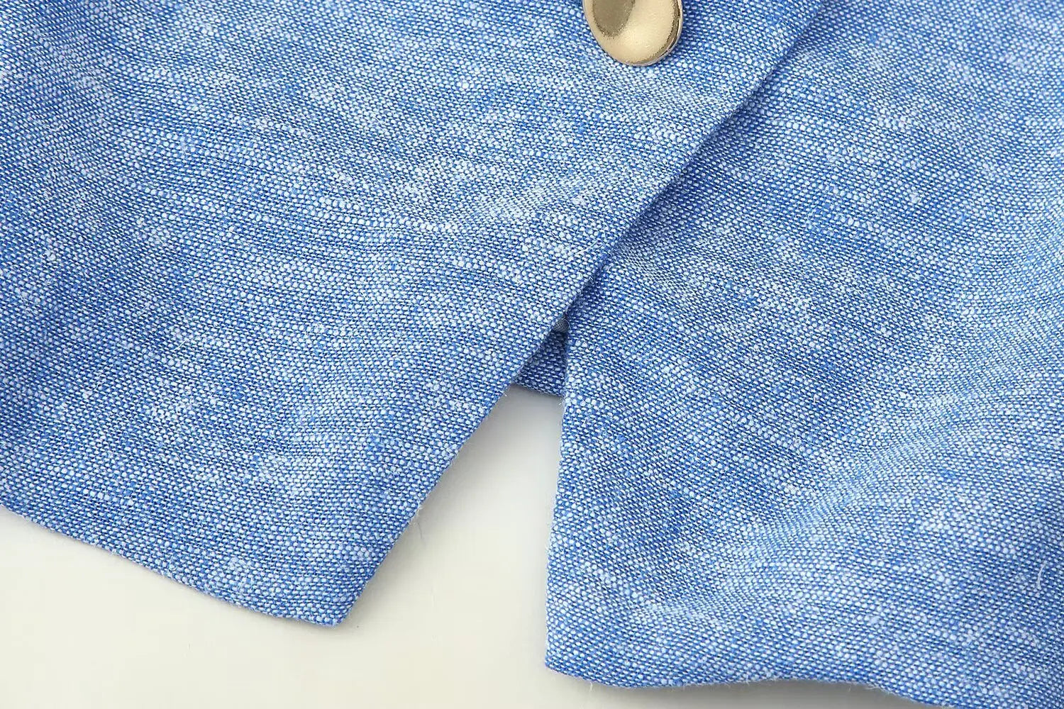 Conjunto – Colete Sem Mangas com Botões + Calça Reta com Cinto, Look Casual Chic 2 Peças