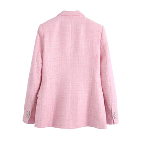 Conjunto Blazer e saia TWEED