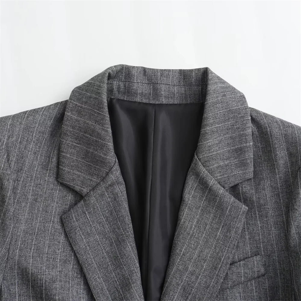 Conjunto Blazer e Saia Alfaiataria - Novidade