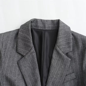 Conjunto Blazer e Saia Alfaiataria - Novidade