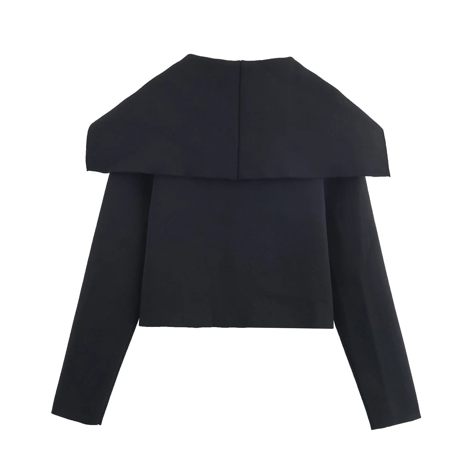 Cardigan Modal Curto com Gola Marinheiro Imponente