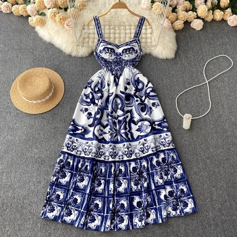 Vestido Estampa Dolce - DG Elegante