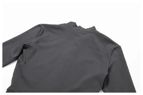 Macacão sem costura outerwear alta elasticidade