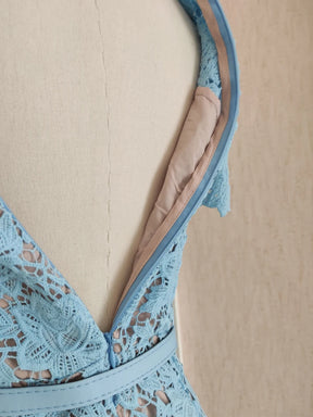 Vestido Renda Luxo - com cinto