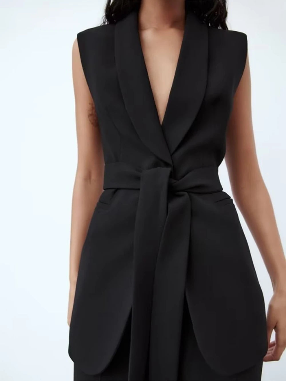 Calça/colete crossover Alfaiataria