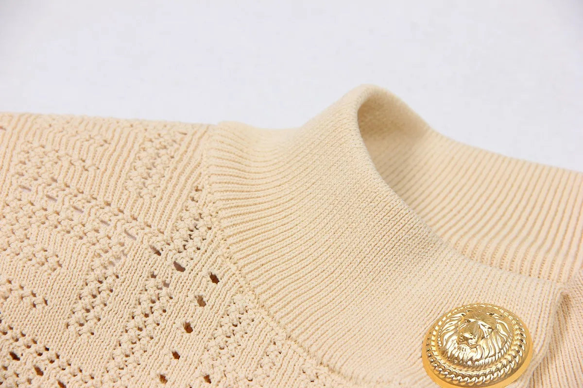 Cardigan Alta costura Com detalhes