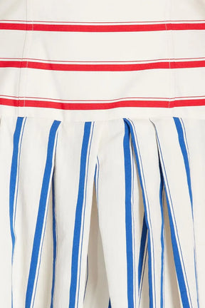 Vestido Longo Tomara que Caia Listrado  – Modelo Fluido para Verão e Festas