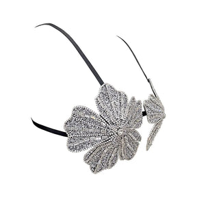 Top Artesanal, Bordado com cristais reluzentes, bordado floral elegante