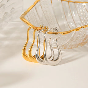 Brincos Argola Minimalista Dourada - Sofisticação Atemporal