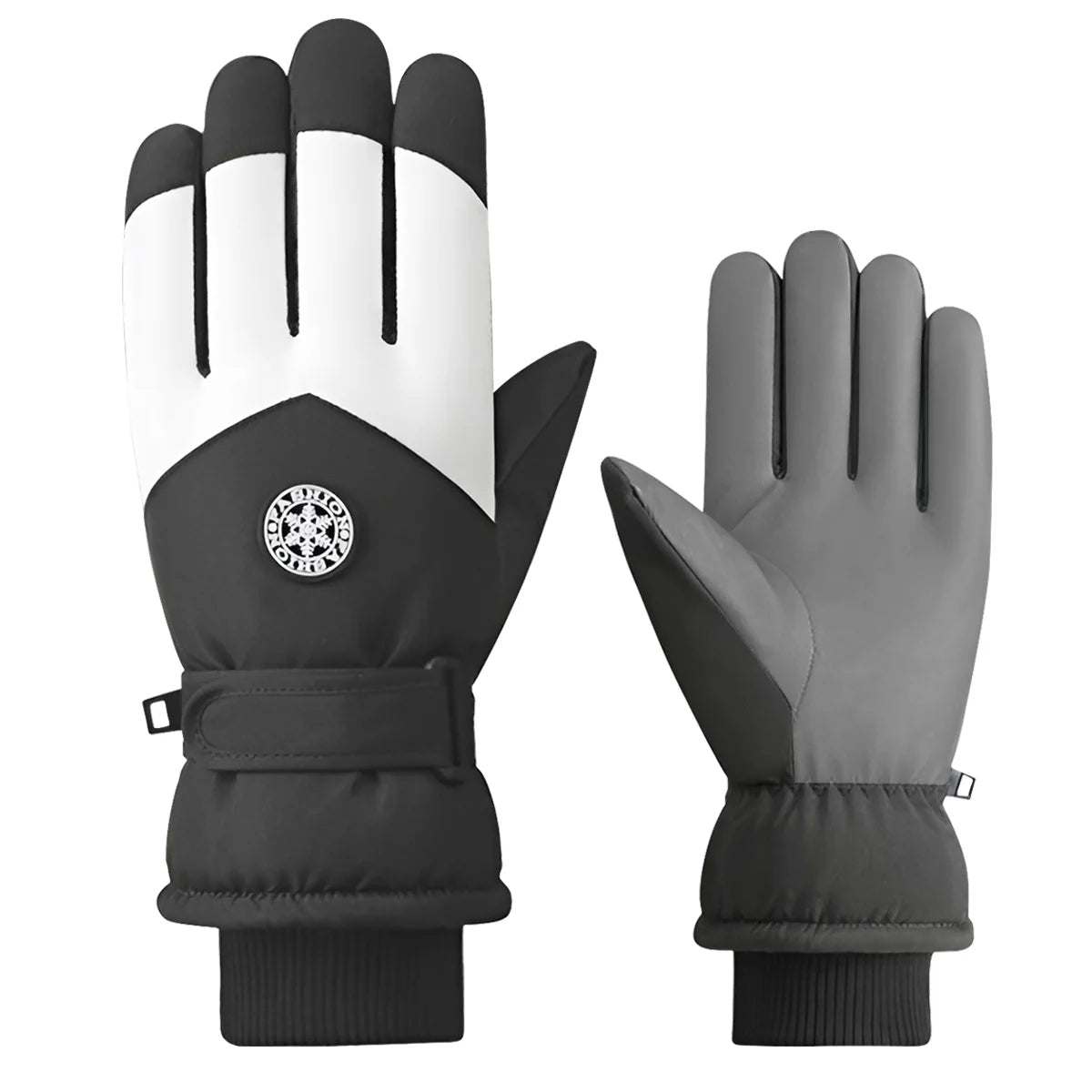 Luvas de Inverno para Esportes com Isolamento Térmico e Proteção Antiderrapante