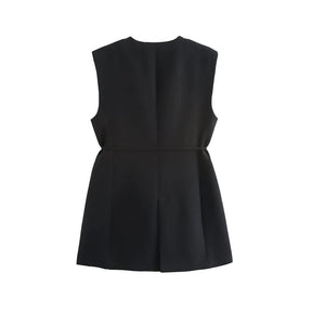 Conjunto Feminino de Colete e Calça - Elegância e Conforto