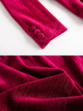 Conjunto Veludo Inverno Alfaiataria