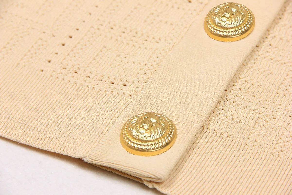 Cardigan Alta costura Com detalhes