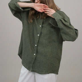 Camisa 100% linho - Novidade