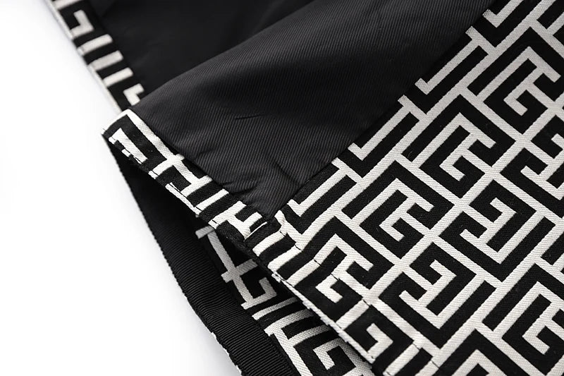 Blazer Com monograma alongado