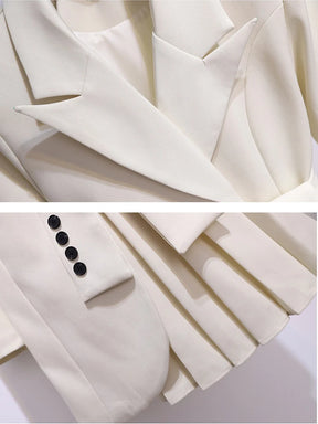 Vestido Com cinto Detalhe pregas - Elegante