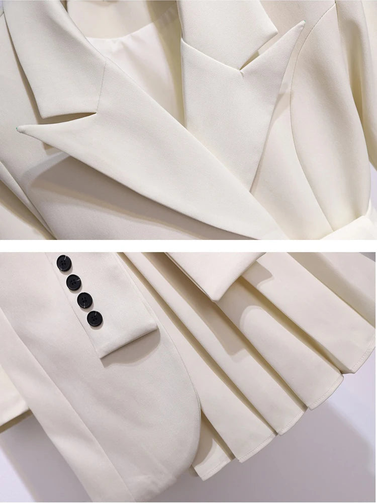 Vestido Com cinto Detalhe pregas - Elegante