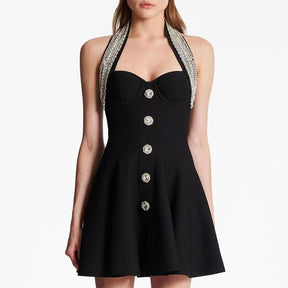 Vestido Com bordado a Mão - Alfaiataria