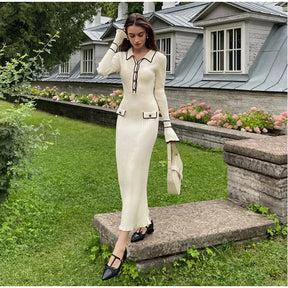 Vestido Tricô Detalhe manga - Novidade