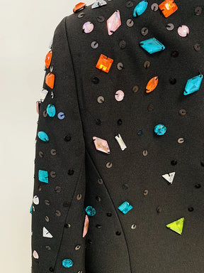 Blazer Bordado com cristais - Alta Costura