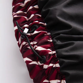 Conjunto Feminino de Inverno para Ski – Parka Acolchoada com Capuz e Calça Impermeável Corta-Vento