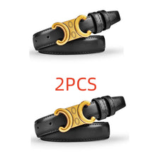 Cintos Duas Unidades - Couro Legítimo Celine  - Fivela