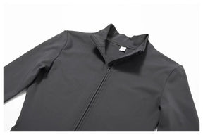 Macacão sem costura outerwear alta elasticidade