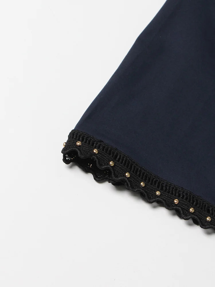 Conjunto Slim de Duas Peças - Detalhes bordados na Renda