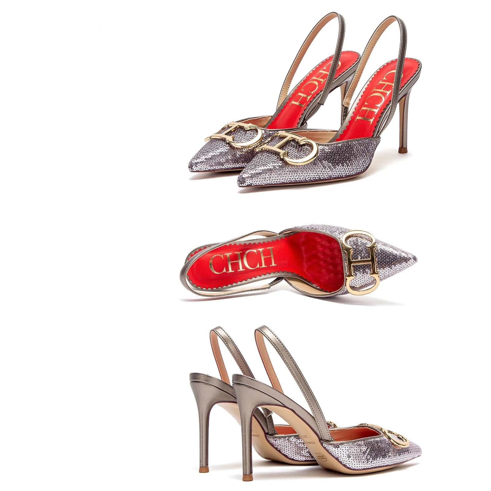 Scarpin CHCH Clássico com Bico Fino – Elegância, Versatilidade e Acabamento Refinado