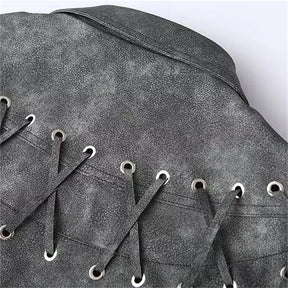 Jaqueta de Couro Feminina com Design Atemporal – Estilo e Elegância para Todas as Estações