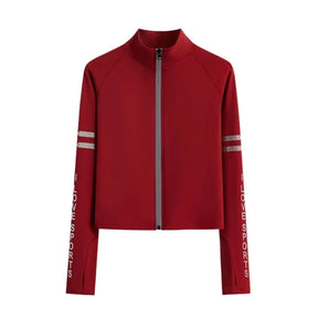 Conjunto 2 Peças – Jaqueta de Manga Longa e Calça Jogger Ajustada